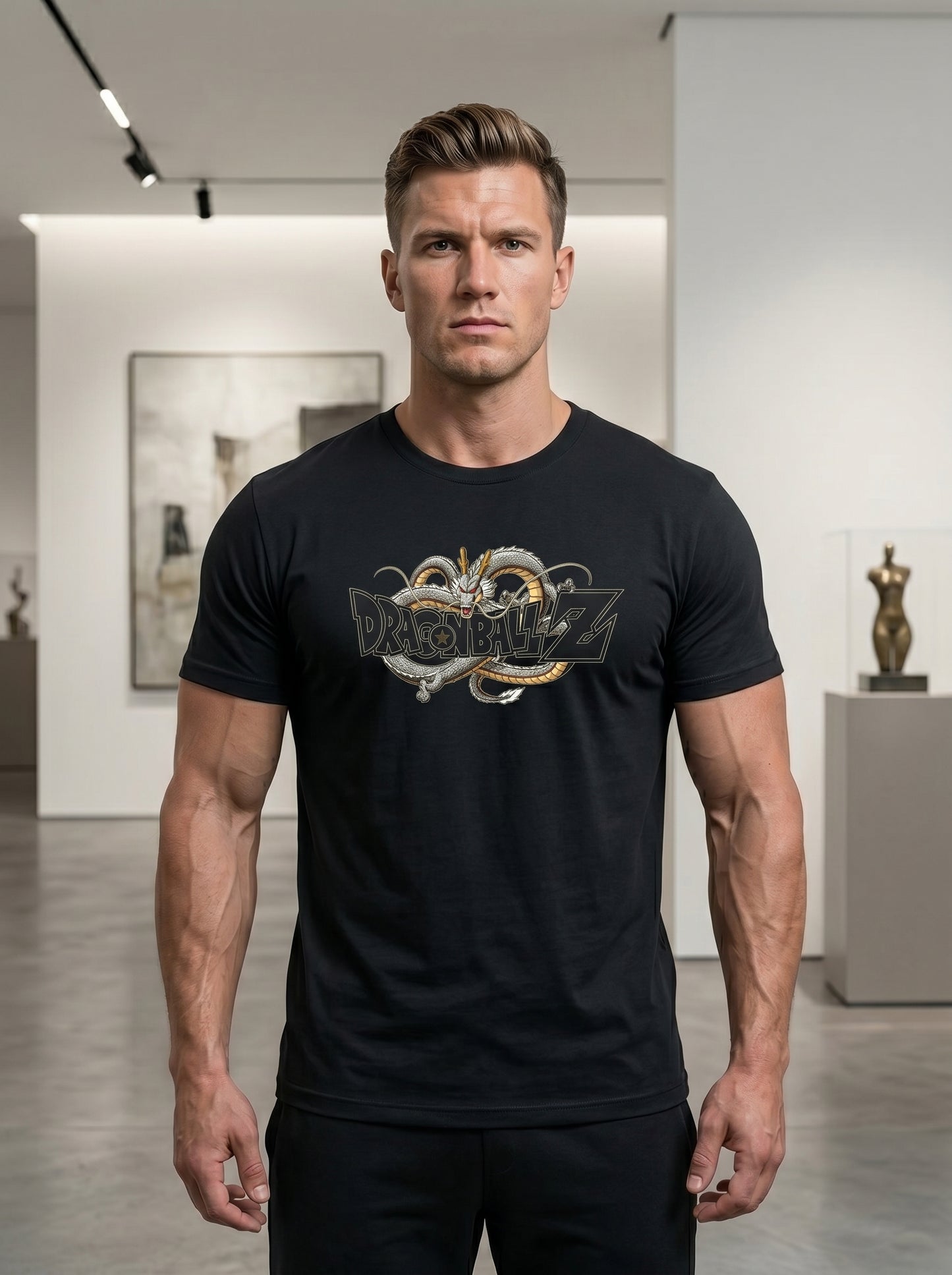 DBZ Fan Art “Black Wukong” Tee Unisex Streetwear | Saiyan Spirit × Dark Monkey King