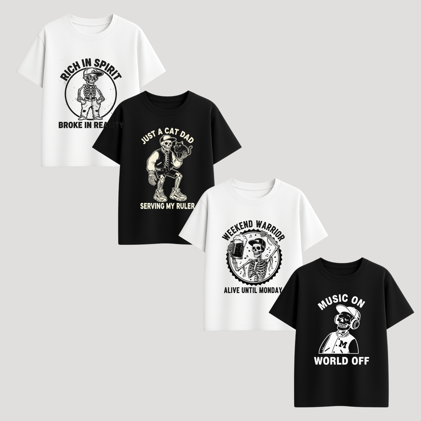 Men’s Minimal Graphic Print Round Neck Knitted Tee, Relaxed Fit Soft Comfortable Short Sleeve T-shirt for Daily Wear, Clean Y2K Fashion Streetwear Men’s Top for Summer