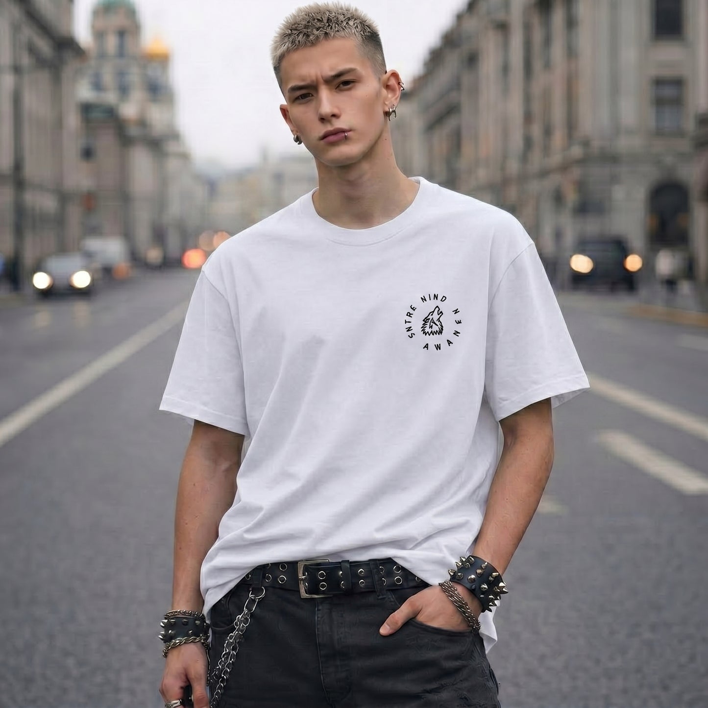 Entre Mind Awakened Wolf Mindset T‑Shirt