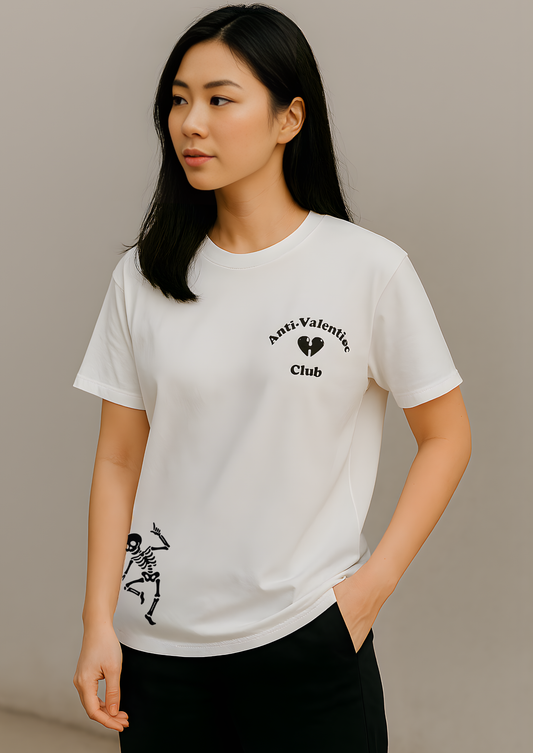 Galentine gift idea

100% cotton apparel

Valentines Day aesthetic

anti‑Valentines theme

soft cotton clothing

Galentine celebration style

Valentines Day outfit

anti‑love graphic design

cotton fabric texture

Galentine friendship vibe