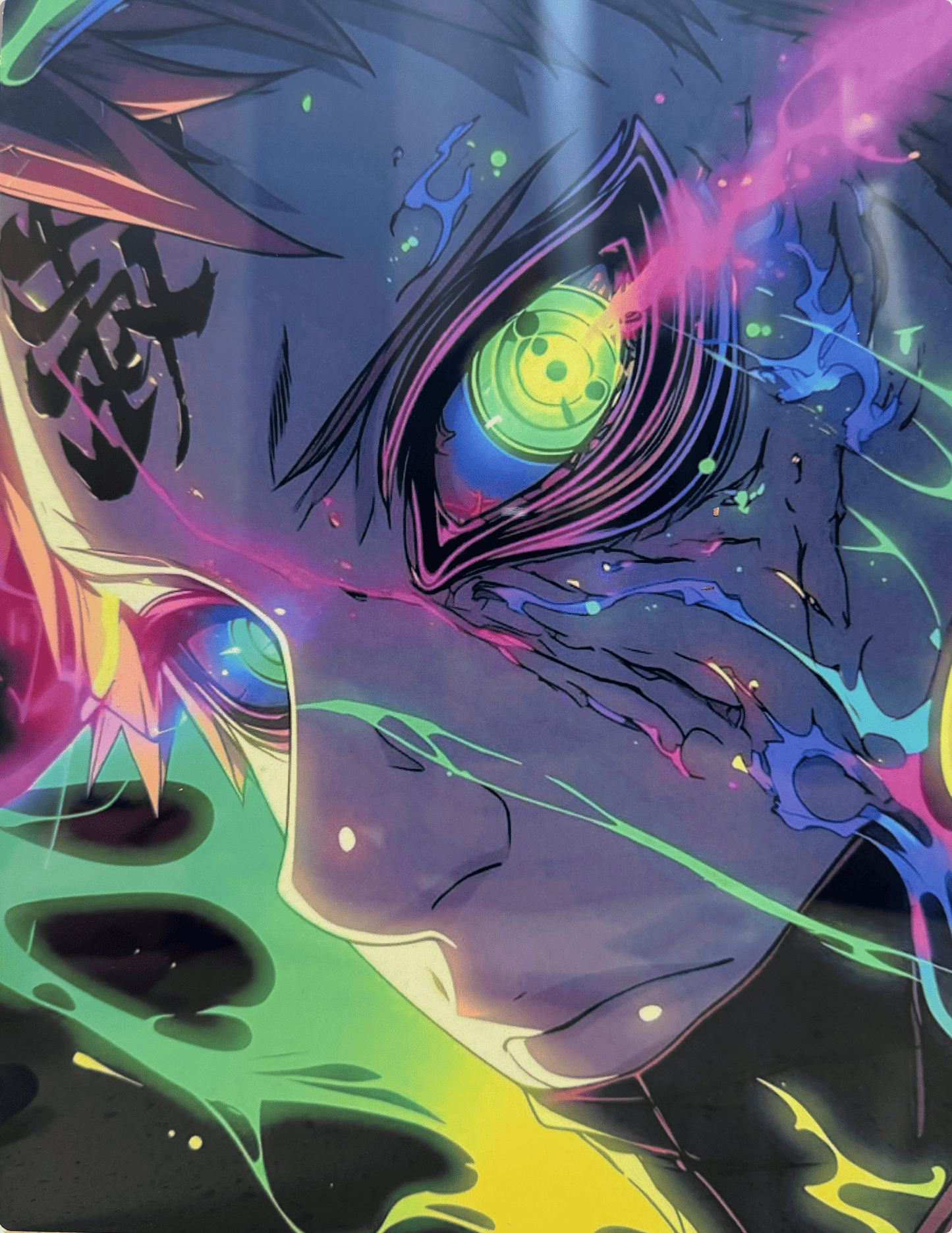 Custom glossy metal art gift for loved ones