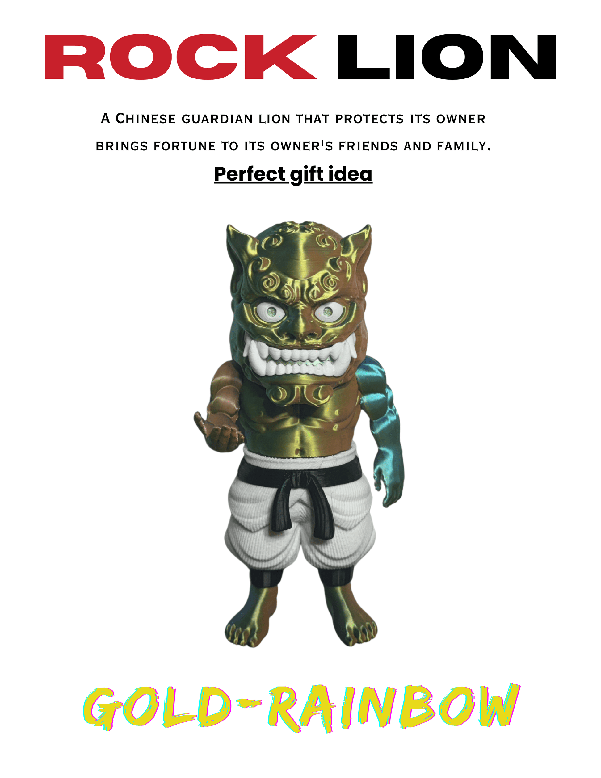 Foo Dog guardian lion figure displayed as elegant Asian-inspired home decor