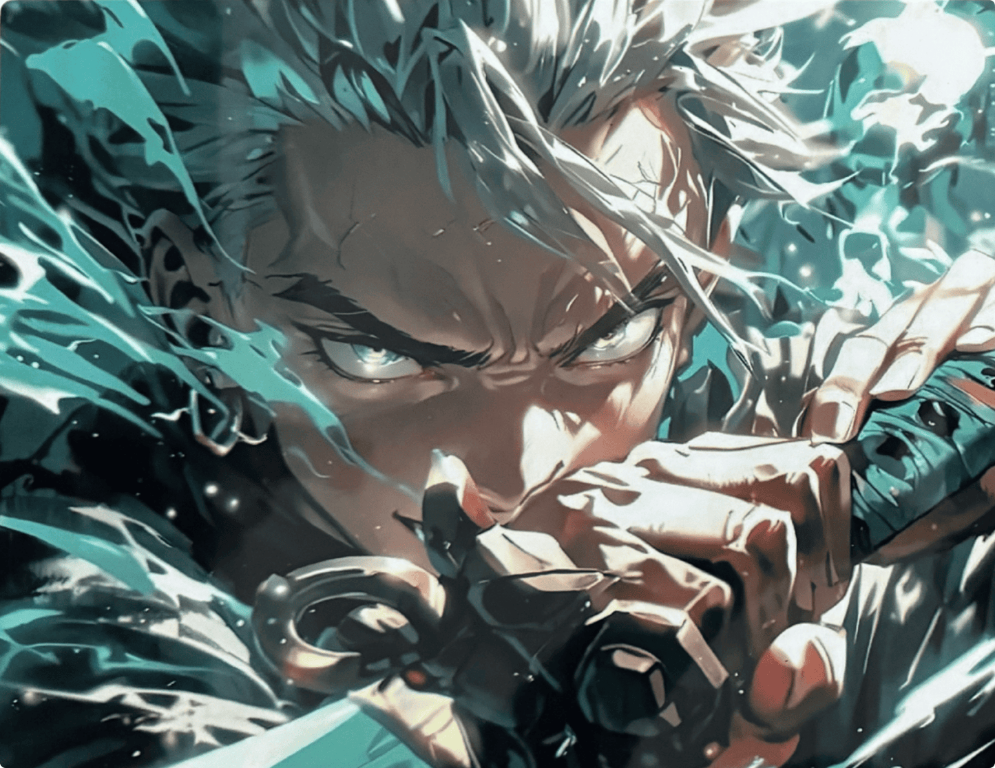 Reflective metal photo panel with mirror-like finish