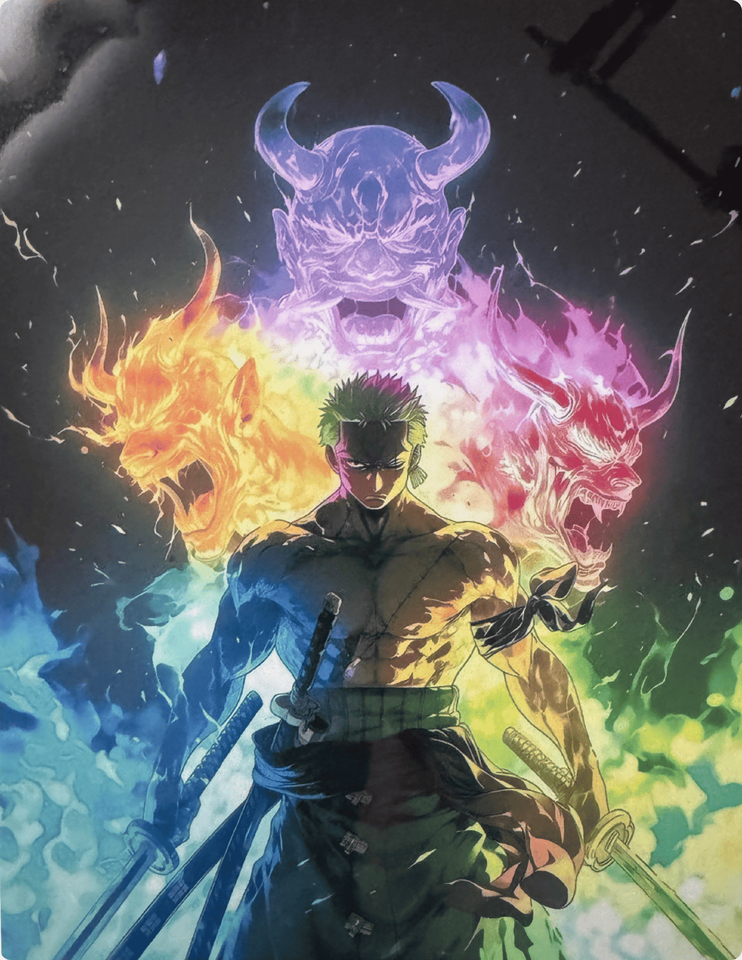 High-definition metal artwork with stunning clarity