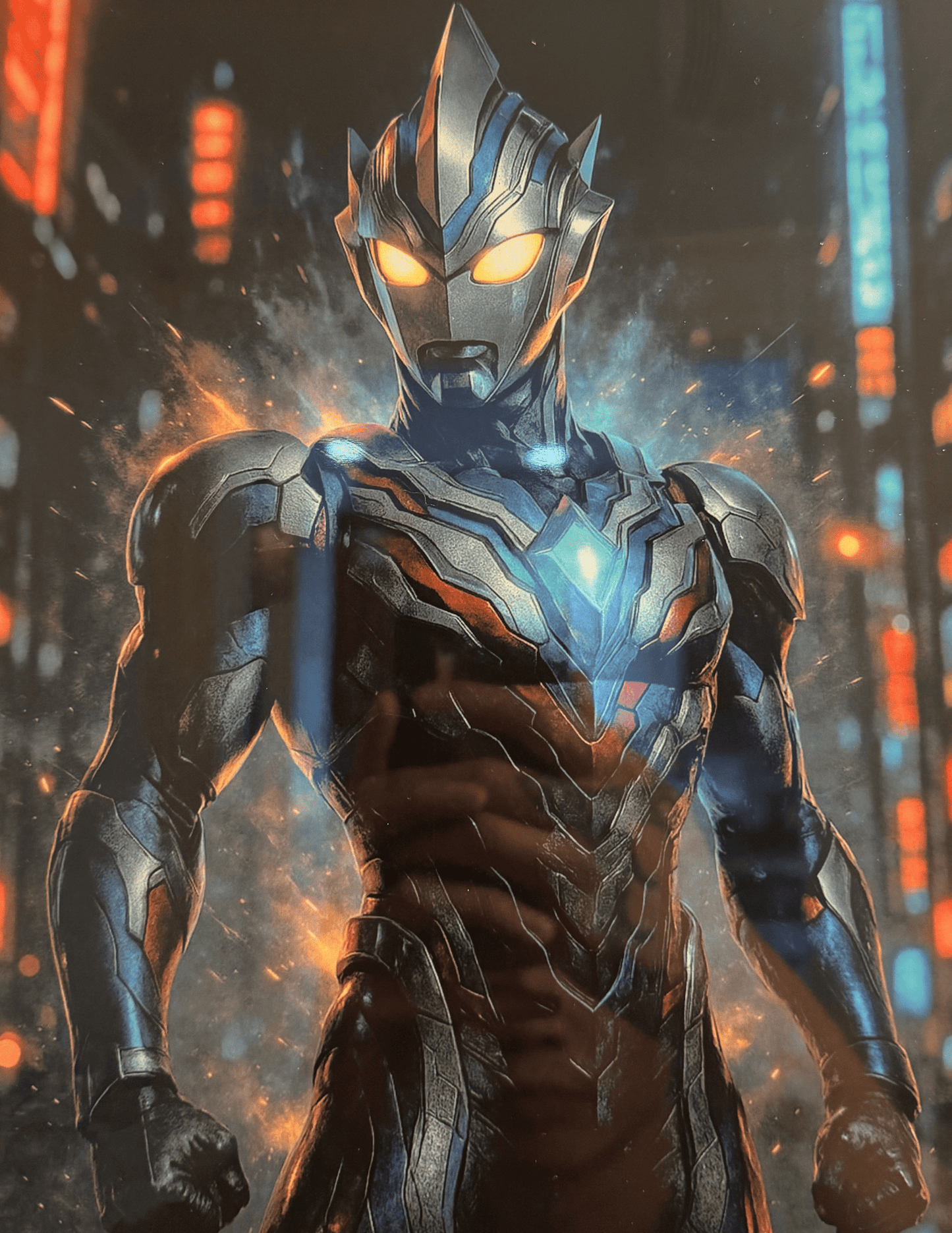 Reflective metal print-best gift for your cousins and kids