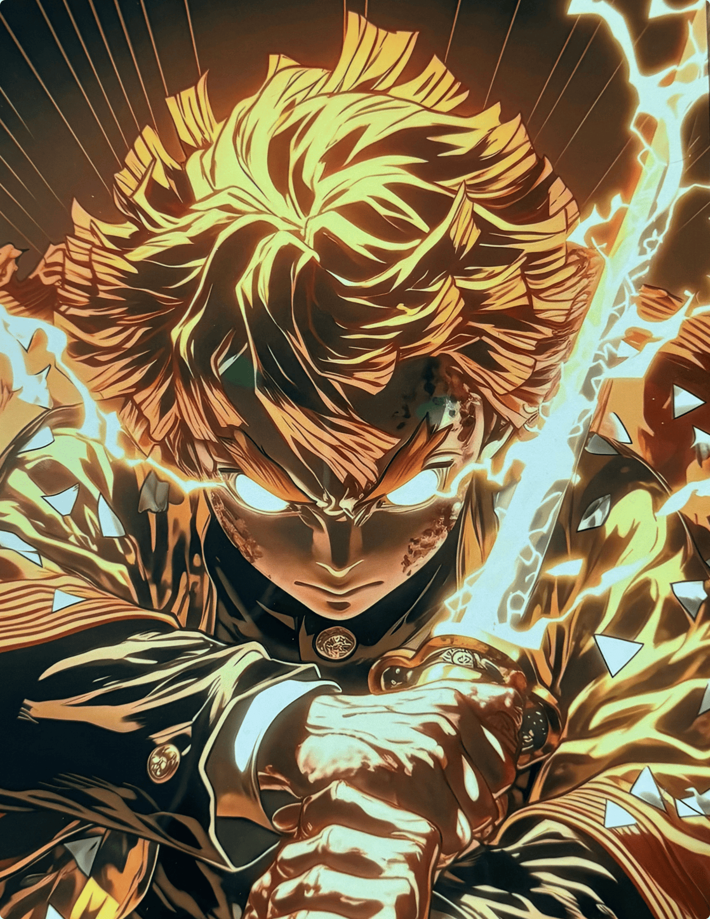 Vibrant glossy metal photo gift for loved ones