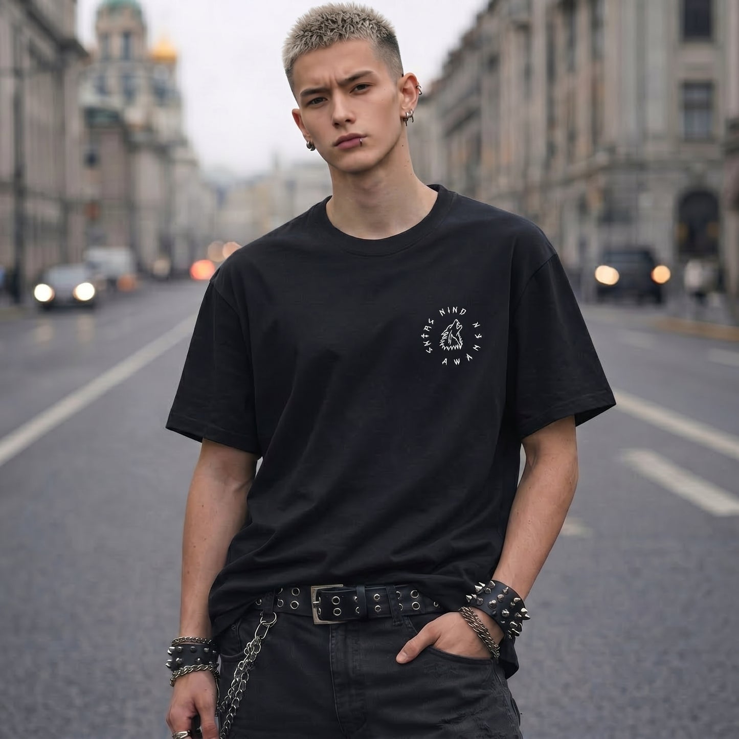 Entre Mind Awakened Wolf Mindset T‑Shirt
