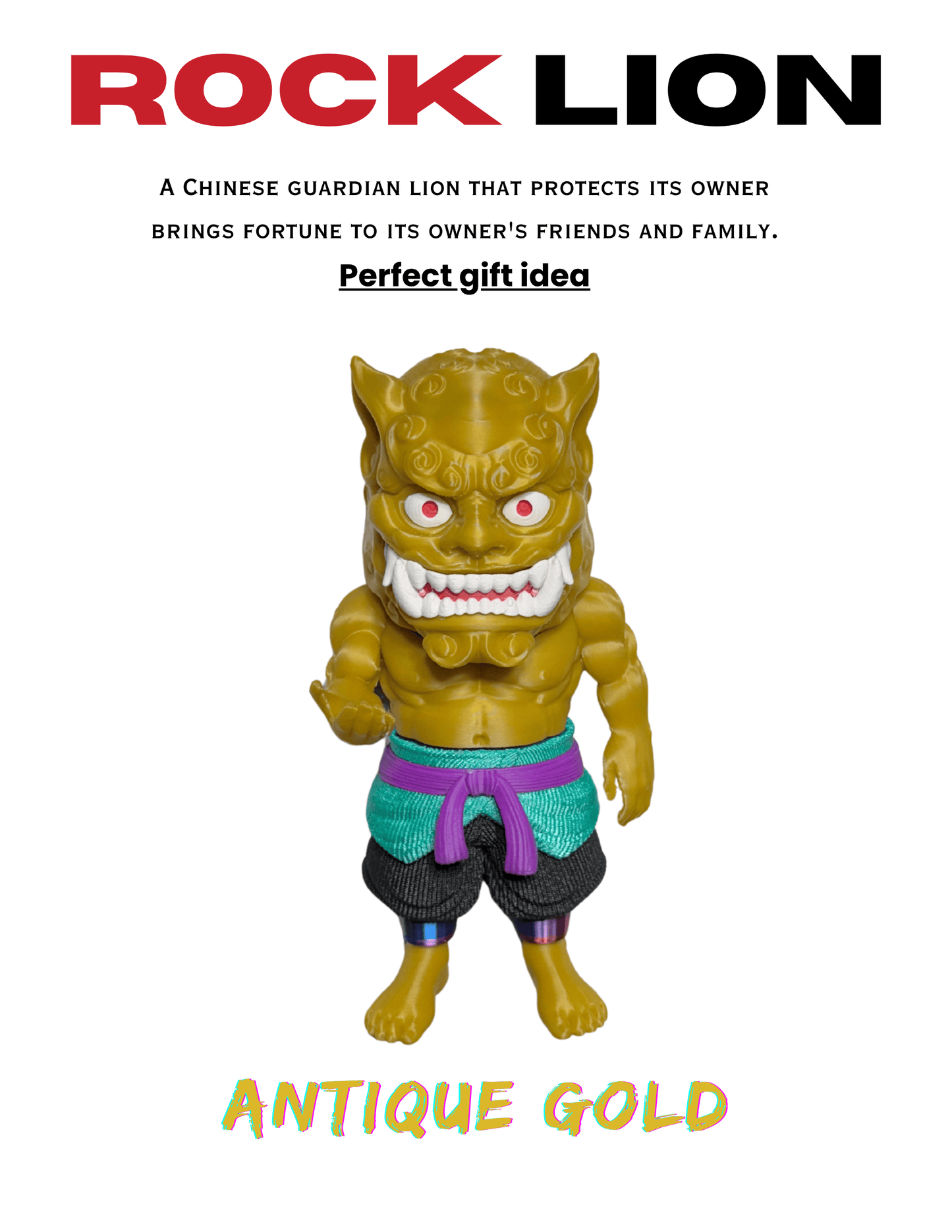 guadian lion bless your family & friend