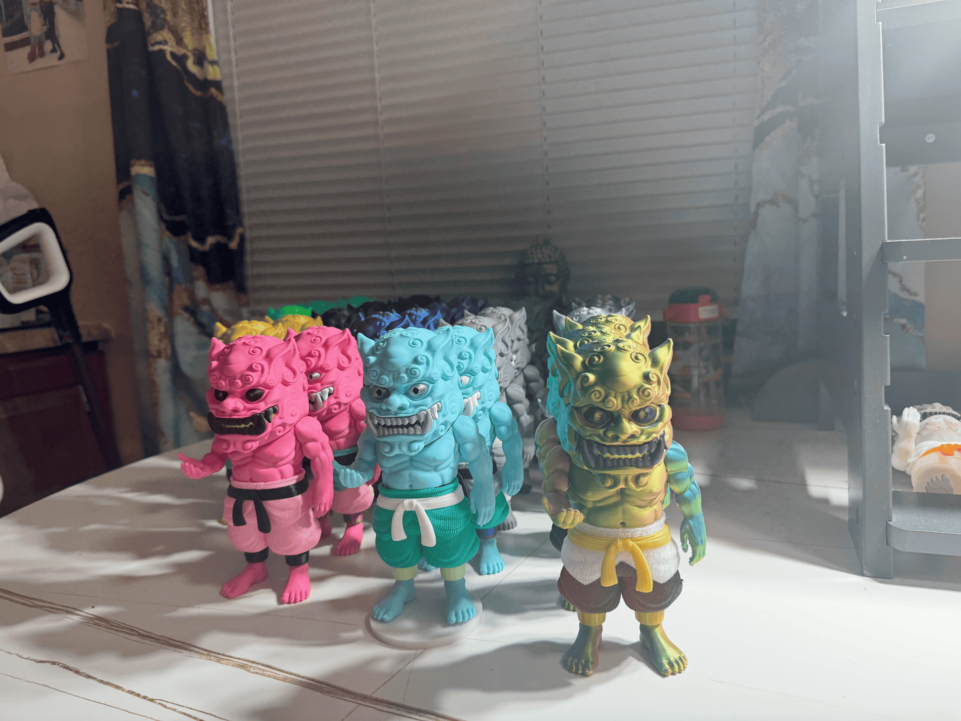 modern foo dog collectible mystery box