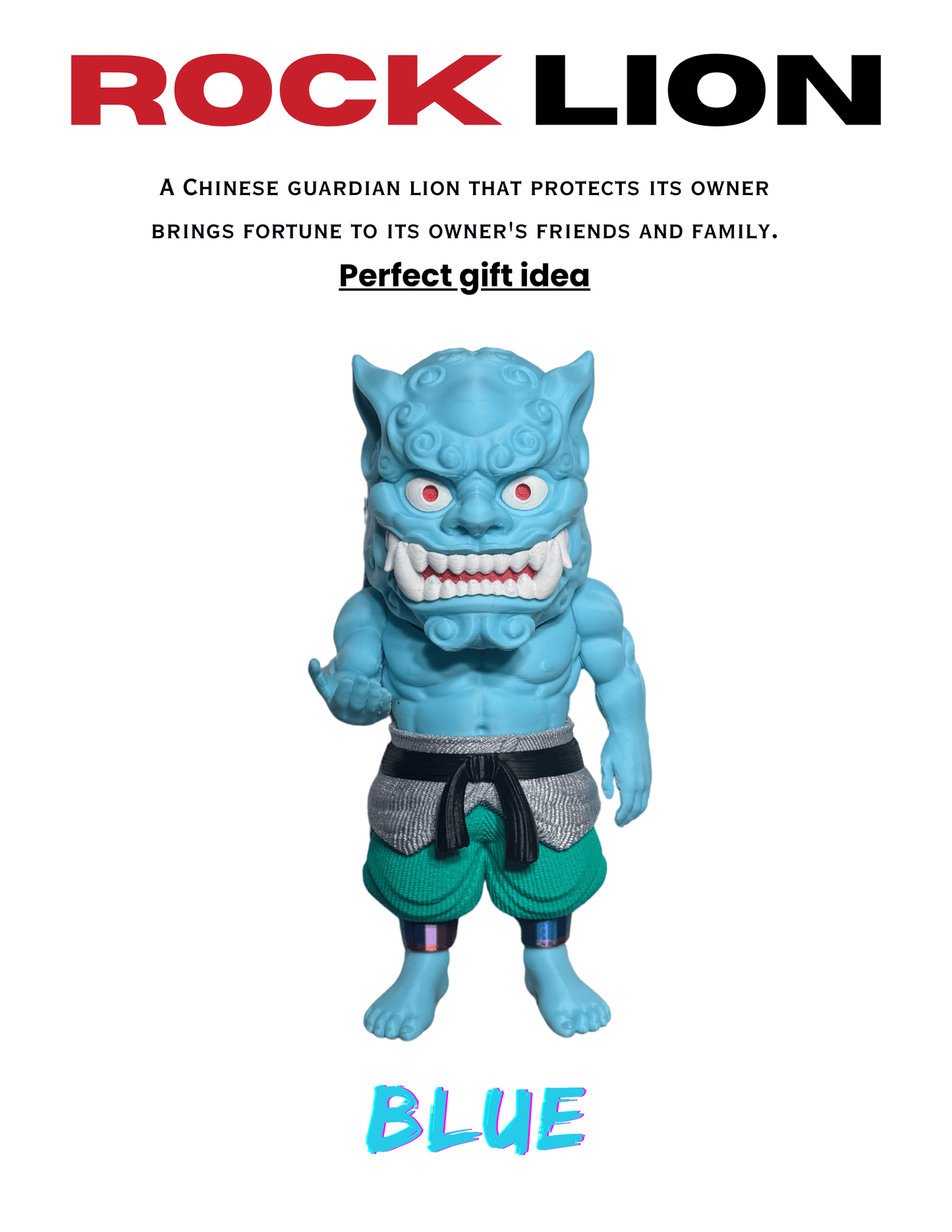 Foo Dog guardian lion figure displayed as elegant Asian-inspired home decor