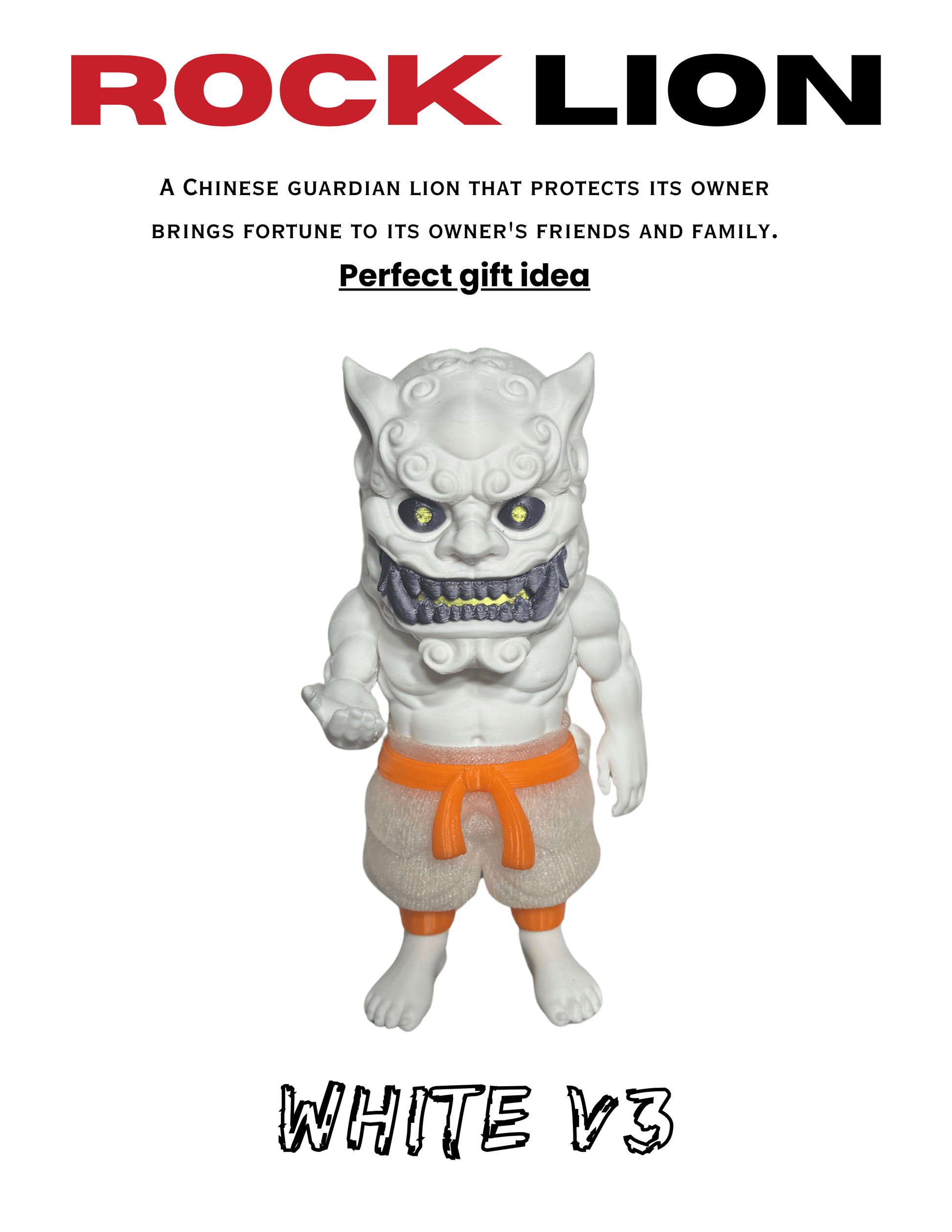 Foo Dog guardian lion figure displayed as elegant Asian-inspired home decor