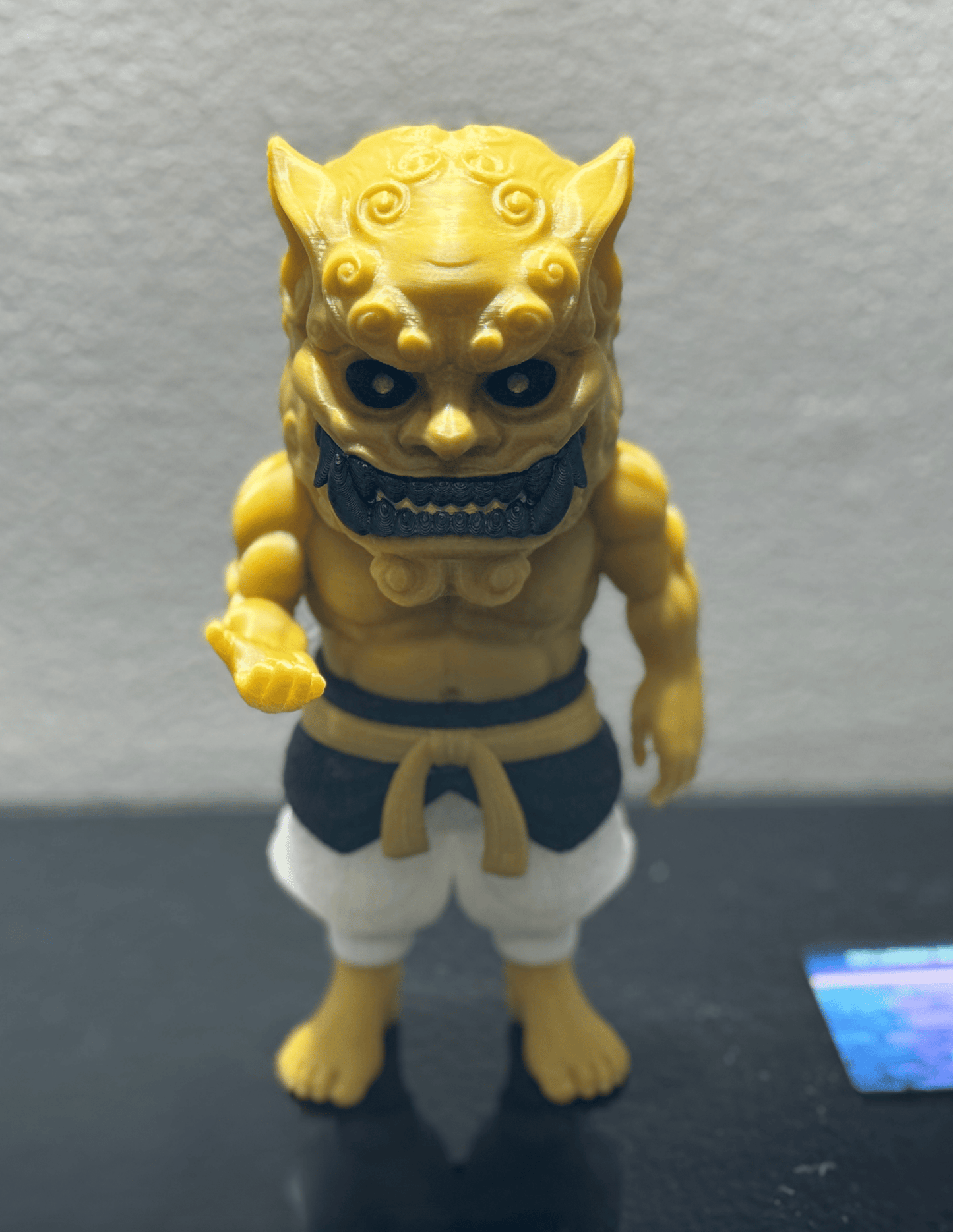 guadian lion bless your cousin