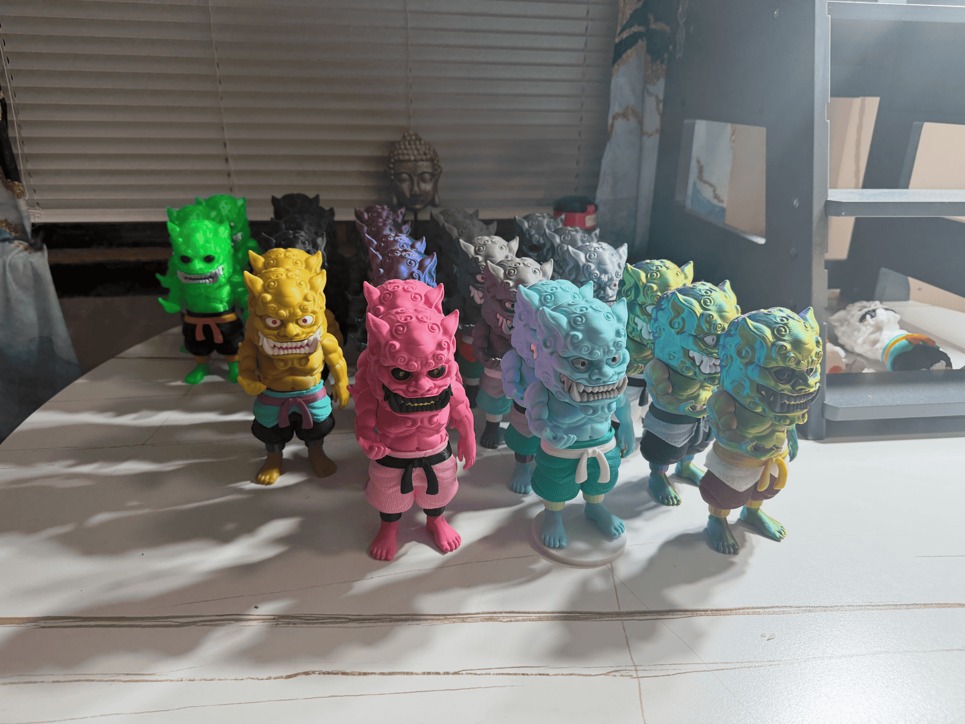 modern foo dog collectible mystery box