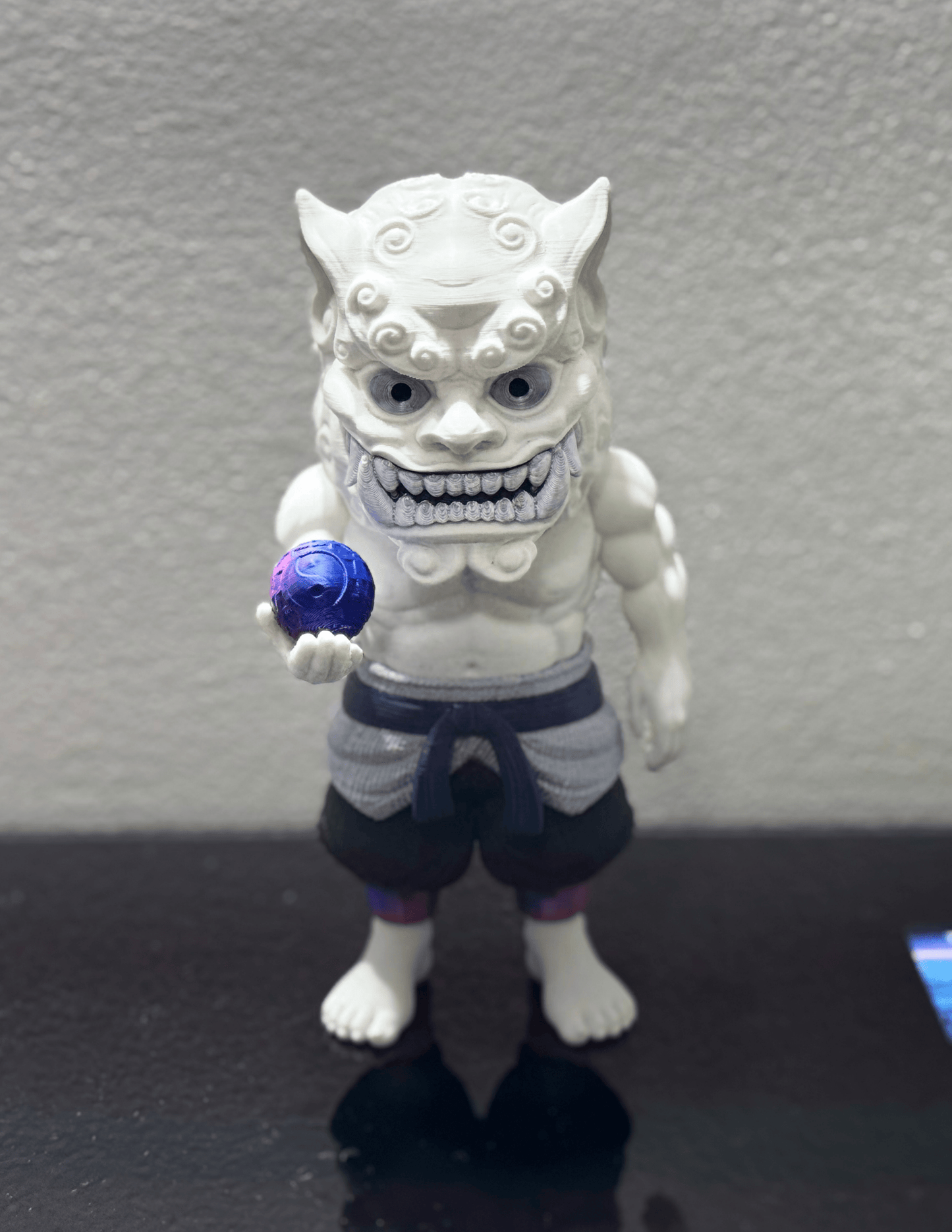 Foo Dog guardian lion figure displayed as elegant Asian-inspired home decor