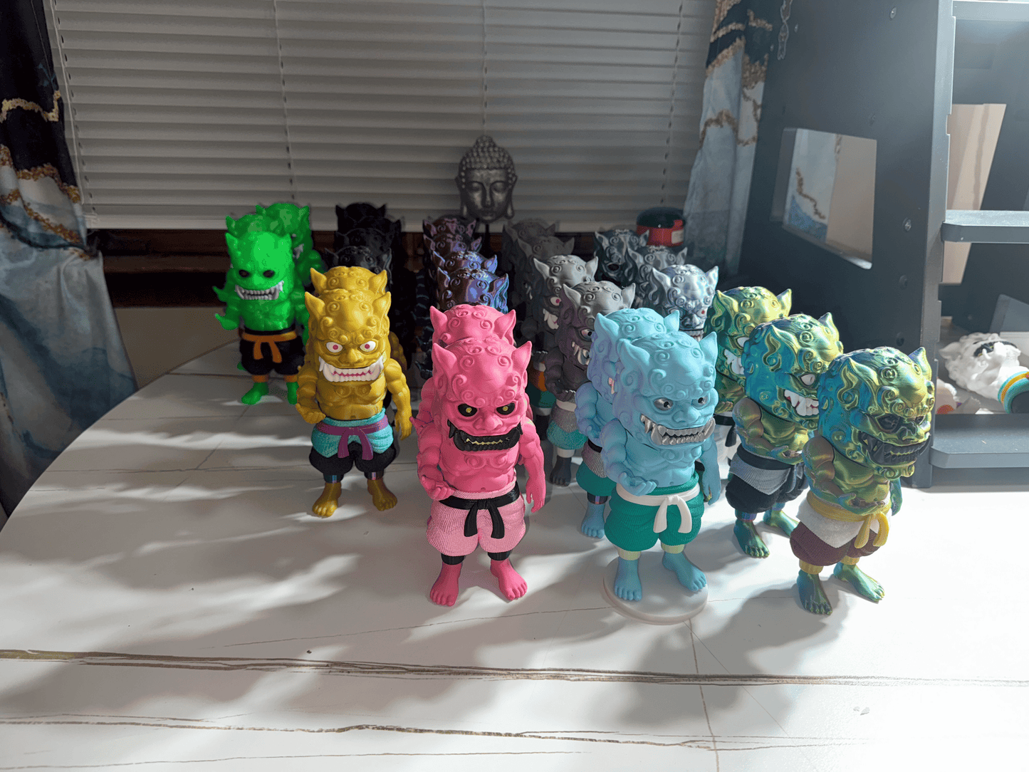 modern foo dog collectible mystery box