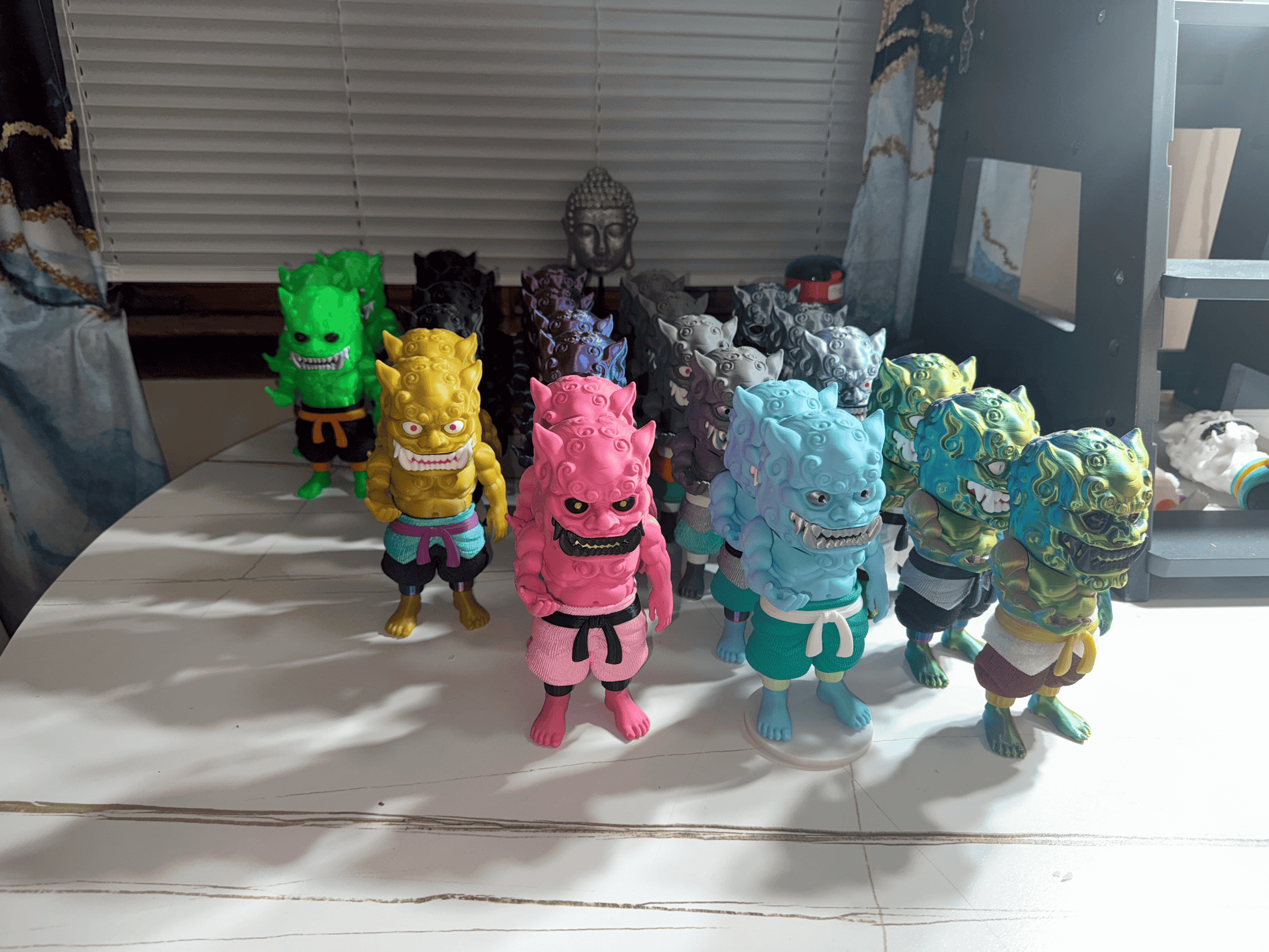 modern foo dog collectible mystery box