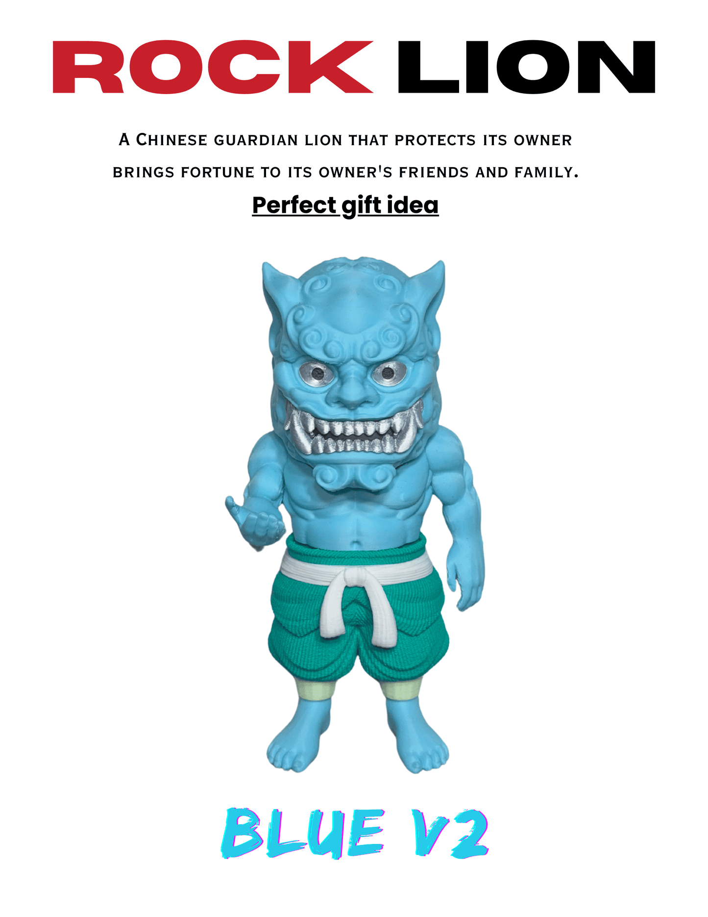 Foo Dog guardian lion figure displayed as elegant Asian-inspired home decor