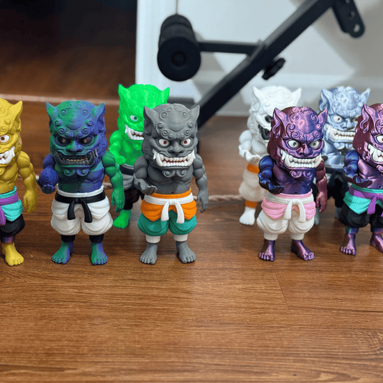 Foo Dog guardian lion figure displayed as elegant Asian-inspired home decor