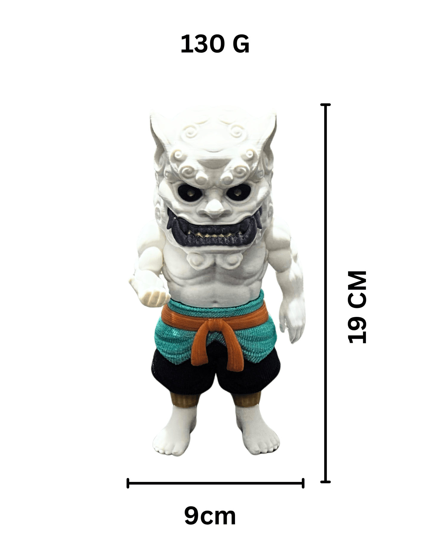 Foo Dog guardian lion figure displayed as elegant Asian-inspired home decor